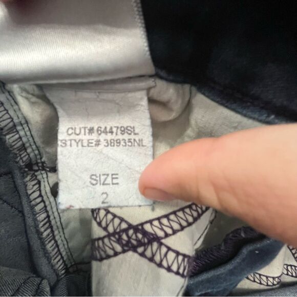 Not Your Daughters Jean leggings dark denim size 2 - Picture 6 of 6